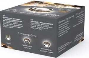 Светильник точечный GAUSS BACKLIGHT кругл. бронза/белый, gu5.3, 3w, led 3000k [BL093]