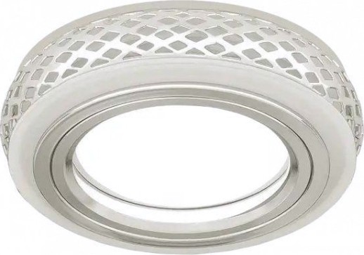 Светильник точечный GAUSS BACKLIGHT кругл. gu5.3, 3w, led 3000k белый матовый [BL142]