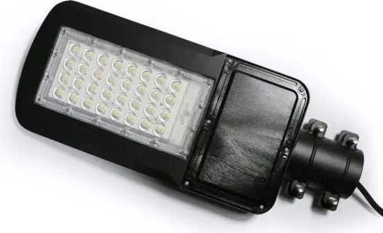 Светильник уличный GAUSS Qplus 100w 12000lm 5000k 120-260v ip65 455*180*49мм черн [629535300]