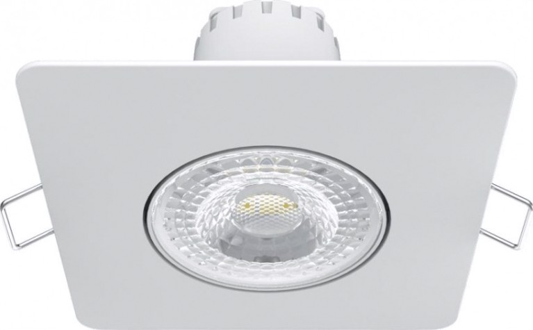 Светильник встраиваемый GAUSS 948 411 106 downlight квадрат 6w 500lm 3000k белый [948411106]