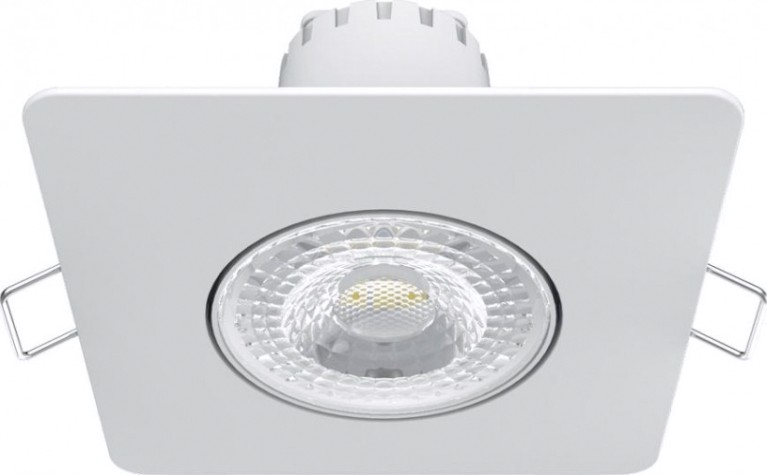 Светильник встраиваемый GAUSS 948 411 206 downlight квадрат 6w 520lm 4000k белый [948411206]