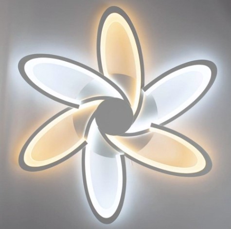 Светодиодная диммируемая люстра GLANZEN LED-0090-SATURN-white с пультом управления Светодиодная диммируемая люстра GLANZEN LED-0090-SATURN-white с пультом управления