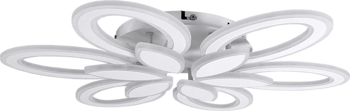 Светодиодная диммируемая люстра GLANZEN LED-0120-CAMELIA-white с пультом управления