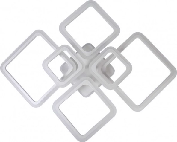 Светодиодная диммируемая люстра GLANZEN LED-0120-SQUARE-white с пультом управления Светодиодная диммируемая люстра GLANZEN LED-0120-SQUARE-white с пультом управления
