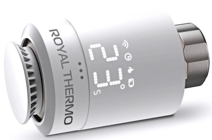 Термостат радиаторный электронный ROYAL THERMO Smart Heat, белый НС-1303165 [НС-1303165]