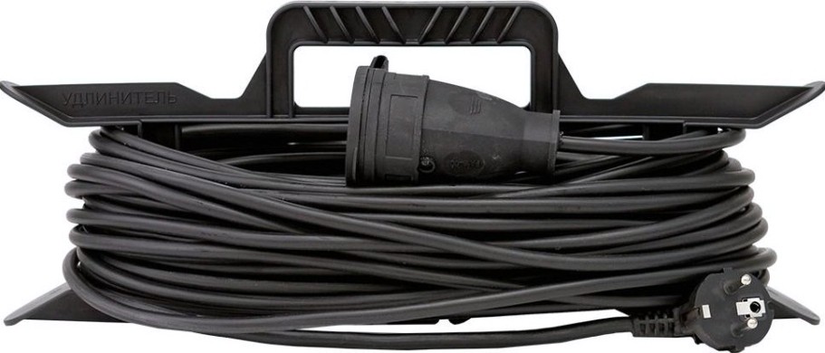 Удлинитель GLANZEN ER-10-003 силовой на рамке штепс. гнездо пвс 3х1,5 10 м