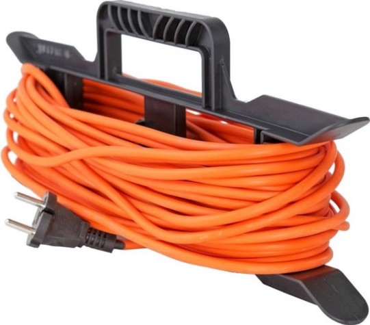 Удлинитель GLANZEN ER-20-003 силовой на рамке штепс. гнездо пвс 3х1,5 20 м