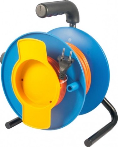 Удлинитель на катушке GLANZEN EC-30-002 ПВС 2х1.0 30м