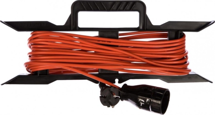 Удлинитель на рамке GLANZEN ER-10-001 ПВС 2х0.75 (10 м)