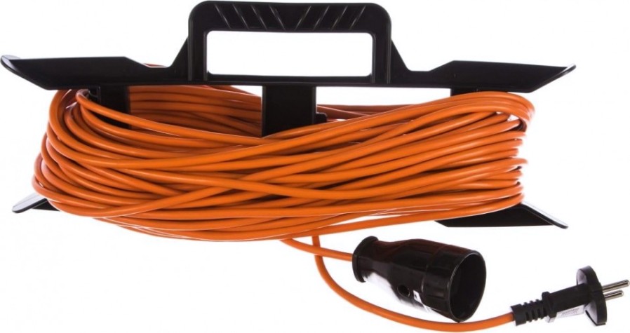 Удлинитель на рамке GLANZEN ER-20-001 ПВС 2х0.75 (20 м)