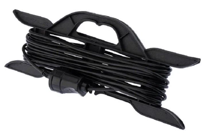 Удлинитель силовой Proconnect 11-7101 на рамке ПВС 2х0.75, 10 м, б/з, 6A, 1300 Вт, ip20