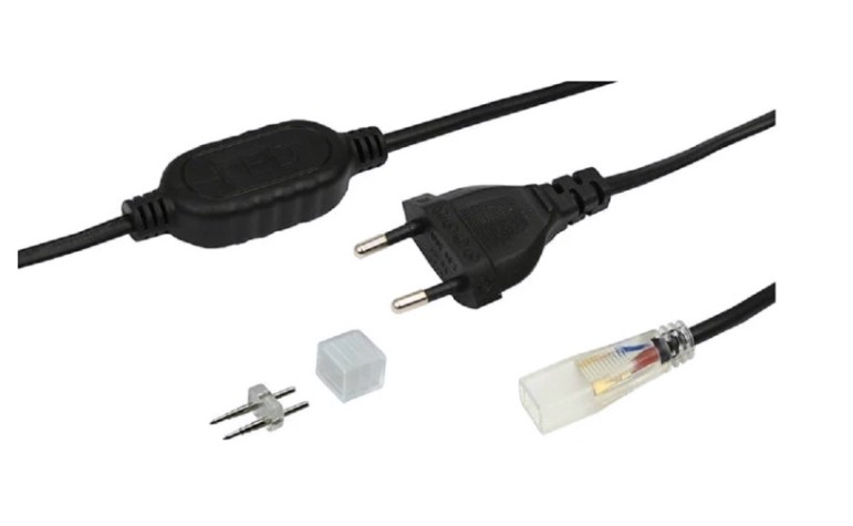 Установочный комплект Neon-Night 124-024 для ленты 220В, 6,5x15мм, до 100м