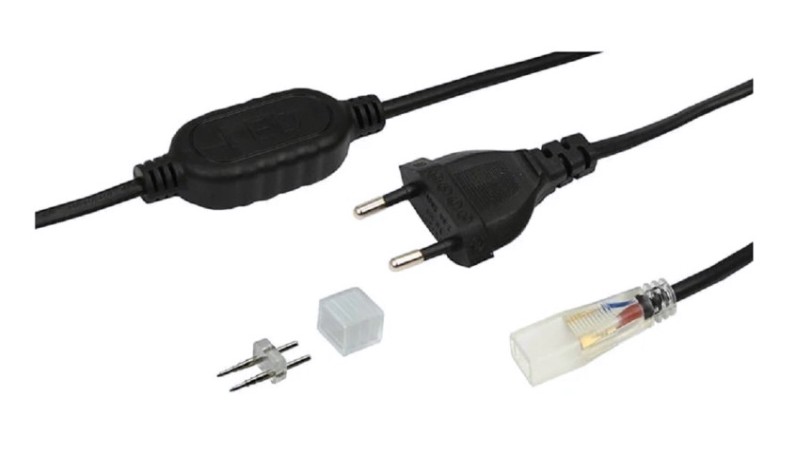 Установочный комплект Neon-Night 124-025 для ленты 220В, 6,5x17мм, до 50м