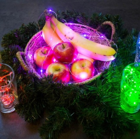 Венок еловый Neon-Night d 30 см ПВХ [307-141]