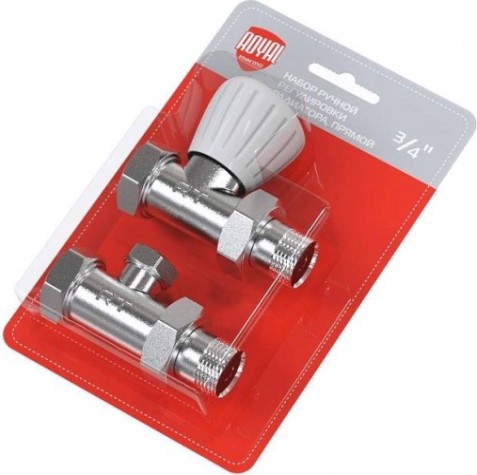 Вентиль ручной регулировки прямой ROYAL THERMO 3/4" RTO 50.010 [НС-1161357]