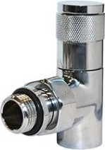 Вентиль ручной регулировки угловой ROYAL THERMO PIANO (хром), 1/2" RTE 50.022 [НС-1072685]