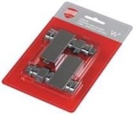 Вентили ручной регулировки угловой (набор 2 шт) ROYAL THERMO CUBE (хром) 1/2" RTE 56.002 [НС-1193191]