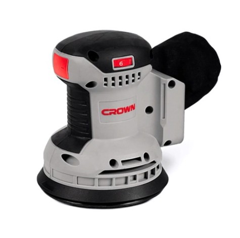 Виброшлифмашина эксцентриковая аккумуляторная Crown CT23011HX без АКБ и ЗУ