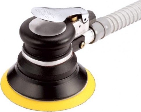 Виброшлифмашина пневматическая MIGHTY SEVEN QB-53902 орбитальная 150 мм, 10000 об/мин, 6 отверстий