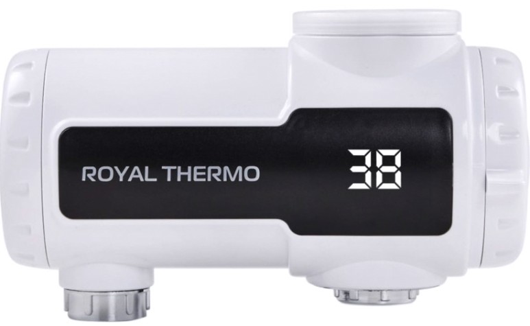 Водонагреватель проточный ROYAL THERMO UniTap Mini устанавливается на выходе стандартного смесителя [НС-1588908]