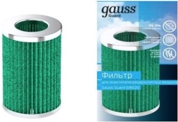 Воздухоочиститель GAUSS GR020 серия guard, с индикатором температуры и влажности Воздухоочиститель GAUSS GR020 серия guard, с индикатором температуры и влажности